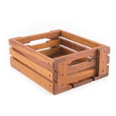 Altınbaşak Small Bread Basket, Iroko, 19x15x7 cm - Altınbaşak