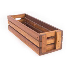 Altınbaşak Spice Basket, Iroko, 30x9.5x7 cm - Altınbaşak