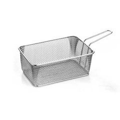 Altınbaşak Stainless Rectangular Presentation Basket Deep, 20x12x8 cm - Altınbaşak