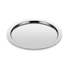 Altınbaşak Stainless Round Service Tray 35x1 cm - Altınbaşak