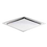 Altınbaşak Stainless Square Tray 36x36x1 cm - Altınbaşak