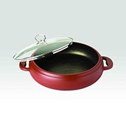 Altınbaşak Teflon Cast Iron Short Pot, 32x8 cm - Altınbaşak