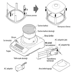 AND FZ 500İ Precision Scale 520 gr, 0.001 gr Precision - 3