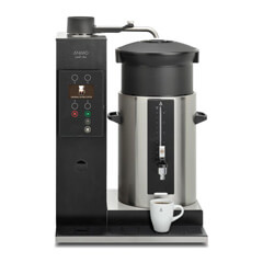 Animo ComBi-Line CB 1x1O R Paslanmaz Çelik Filtreli Konteynerlı 10 lt Hazneli Inox Filtre Kahve Makinesi - Animo