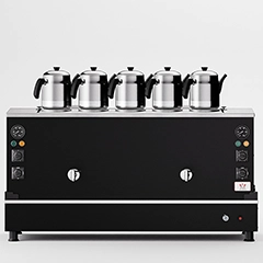 Anka Black Pro Compact Full Automatic Tea Boiler, 5 Teapots, 50 Liters - Anka (1)