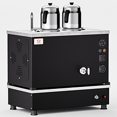 Anka Black Pro Kompakt Full Otomatik Çay Kazanı, 2 Demlikli, 20 Litre - Anka