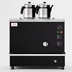 Anka Black Pro Kompakt Full Otomatik Çay Kazanı, 2 Demlikli, 20 Litre - Anka (1)