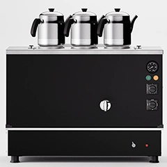 Anka Black Pro Kompakt Full Otomatik Çay Kazanı, 3 Demlikli, 30 Litre - Anka (1)