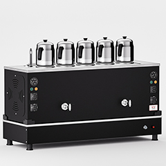 Anka Black Pro Kompakt Full Otomatik Çay Kazanı, 5 Demlikli, 50 Litre - Anka