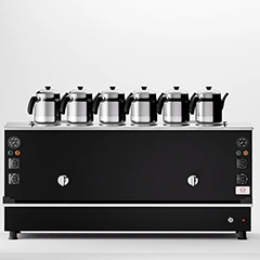 Anka Black Pro Kompakt Full Otomatik Çay Kazanı, 6 Demlikli, 60 Litre - Anka (1)