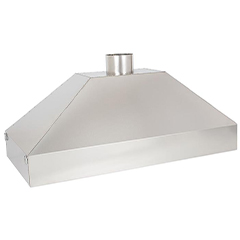 Anka Filtresiz Davlumbaz, Inox, 75x40x36 cm - Anka