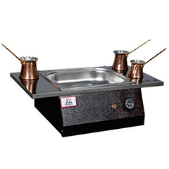 Anka Fincan Isıtıcılı Kumda Kahve, 45x34x20 cm - Anka