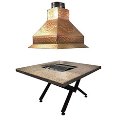 Anka GRN3 Table Type Ocakbaşı, 110x210 cm - Anka