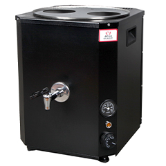 Anka New Generation Tea Machine, 2 Kettles, 25 Liters, Black - Anka