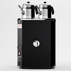 Anka New Generation Tea Machine, 2 Kettles, 25 Liters, Black - Anka