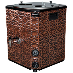 Anka New Generation Tea Machine, 2 Teapots, 25 Liters, Copper - Anka