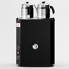 Anka New Generation Tea Machine, 3 Teapots, 35 Liters, Black - Anka