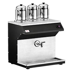 Anka Pro Chef Çay Makinesi, 2 Demlikli, 15 Litre, Siyah - Anka