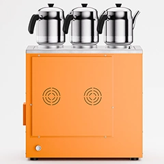 Anka Pro Chef Çay Makinesi, 3 Demlikli, 25 Litre, Turuncu - 3