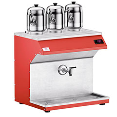 Anka Pro Chef Tea Machine, 3 Teapots, 25 Liters, Red - Anka