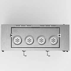 Anka Pro Compact Çay Kazanı, Elektrikli, 4 Demlikli, 40 Litre, Bakır - Anka (1)