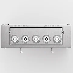 Anka Pro Compact Çay Kazanı, Elektrikli, 5 Demlikli, 50 Litre, Inox - Anka (1)