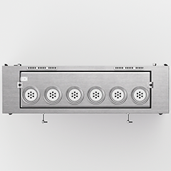 Anka Pro Compact Çay Kazanı, Elektrikli, 6 Demlikli, 60 Litre, Bakır - Anka (1)
