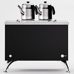 Anka Pro Compact Tea Boiler, Electric, 2 Teapots, 20 Liters, Black - 3