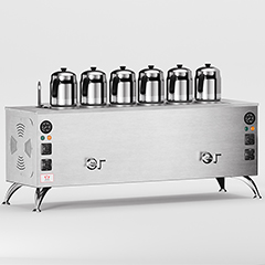 Anka Pro Compact Tea Boiler, Electric, 6 Teapots, 60 Liters, Inox - Anka