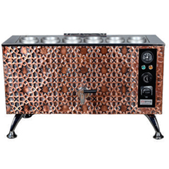 Anka Pro Electric Full Automatic Tea Boiler, 6 Teapots, 60 Liters, Copper - Anka