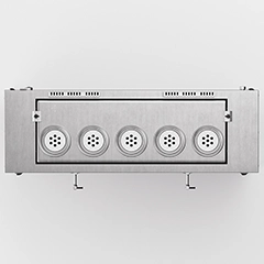 Anka Pro Electric Fully Automatic Tea Kettle, 5 Teapots, 50 Liters, Copper - Anka (1)