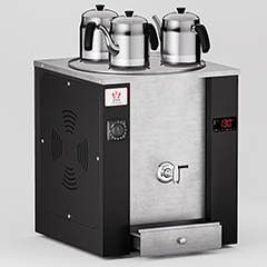 Anka Pro Exper Çay Makinesi, 3 Demlikli, 25 Litre, Siyah - Anka