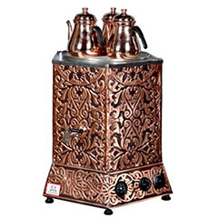 Anka Pro Max Electric Tea Machine, 2 Teapots, 25 Liters, Copper - Anka