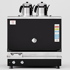 Anka Pro Plus Automatic Tea Boiler, 2 Teapots, 20 Liters, Black - 3