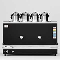 Anka Pro Plus Automatic Tea Boiler, 4 Teapots, 40 Liters, Black - Anka (1)