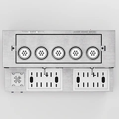 Anka Pro Plus Automatic Tea Boiler, 5 Teapots, 50 Liters, Black - 4