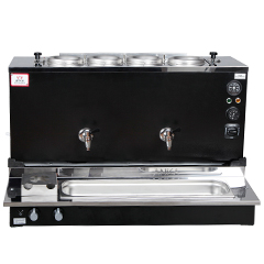 Anka Pro Plus Otomatik Çay Kazanı, 4 Demlikli, 40 Litre, Siyah - Anka