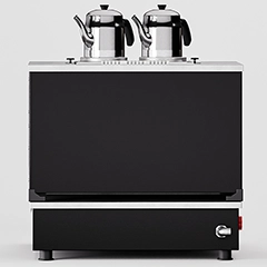 Anka Pro Plus Smart Çay Kazanı, Hibrit, 2 Demlikli, 20 Litre, Siyah - Anka (1)