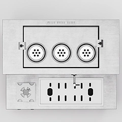 Anka Pro Plus Smart Çay Kazanı, Hibrit, 3 Demlikli, 30 Litre, Inox - Anka (1)