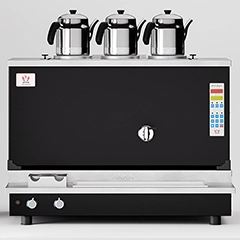 Anka Pro Plus Smart Çay Kazanı, Hibrit, 3 Demlikli, 30 Litre, Siyah - Anka (1)