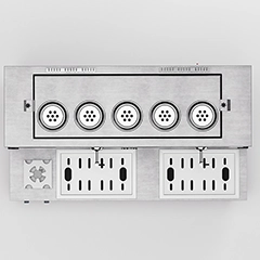 Anka Pro Plus Smart Çay Kazanı, Hibrit, 5 Demlikli, 50 Litre, Inox - Anka (1)