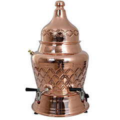 Anka SLP250 Salep Makinesi, Karıştırıcılı, 25 Litre, Bakır - Anka