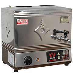 Anka Stainless Eco Electric Tea Boiler, 2 Teapots, 24 Liters - Anka