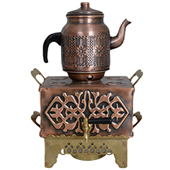 Anka Tabletop Jelly Tea Presentation Machine, 1.5 Liter, Copper - Anka