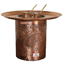 Anka Tray Sand Coffee Maker, 50x60 cm, Copper - Anka