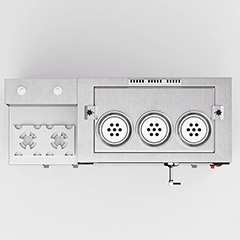 Anka Turbo Çay Kazanı, Hibrit, 3 Demlikli, 30 Litre, Inox - Anka (1)