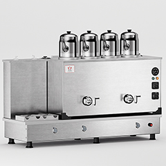 Anka Turbo Çay Kazanı, Hibrit, 4 Demlikli, 40 Litre, Inox - Anka