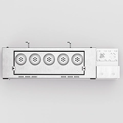 Anka Turbo Full Automatic Gas Tea Boiler, 5 Teapots, 50 Liters, Copper - Anka (1)