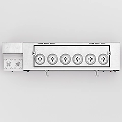 Anka Turbo Full Automatic Gas Tea Boiler, 6 Teapots, 60 Liters, Copper - Anka (1)