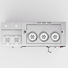 Anka Turbo Full Otomatik Gazlı Çay Kazanı, 3 Demlikli, 30 Litre, Bakır - Anka (1)